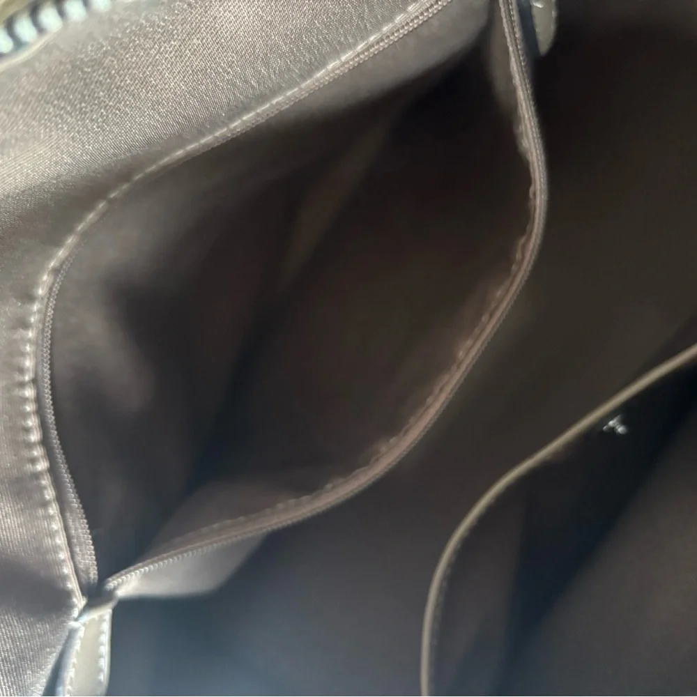 Coach Large Rowen in Dark Slate Pebbled Leather Bowling